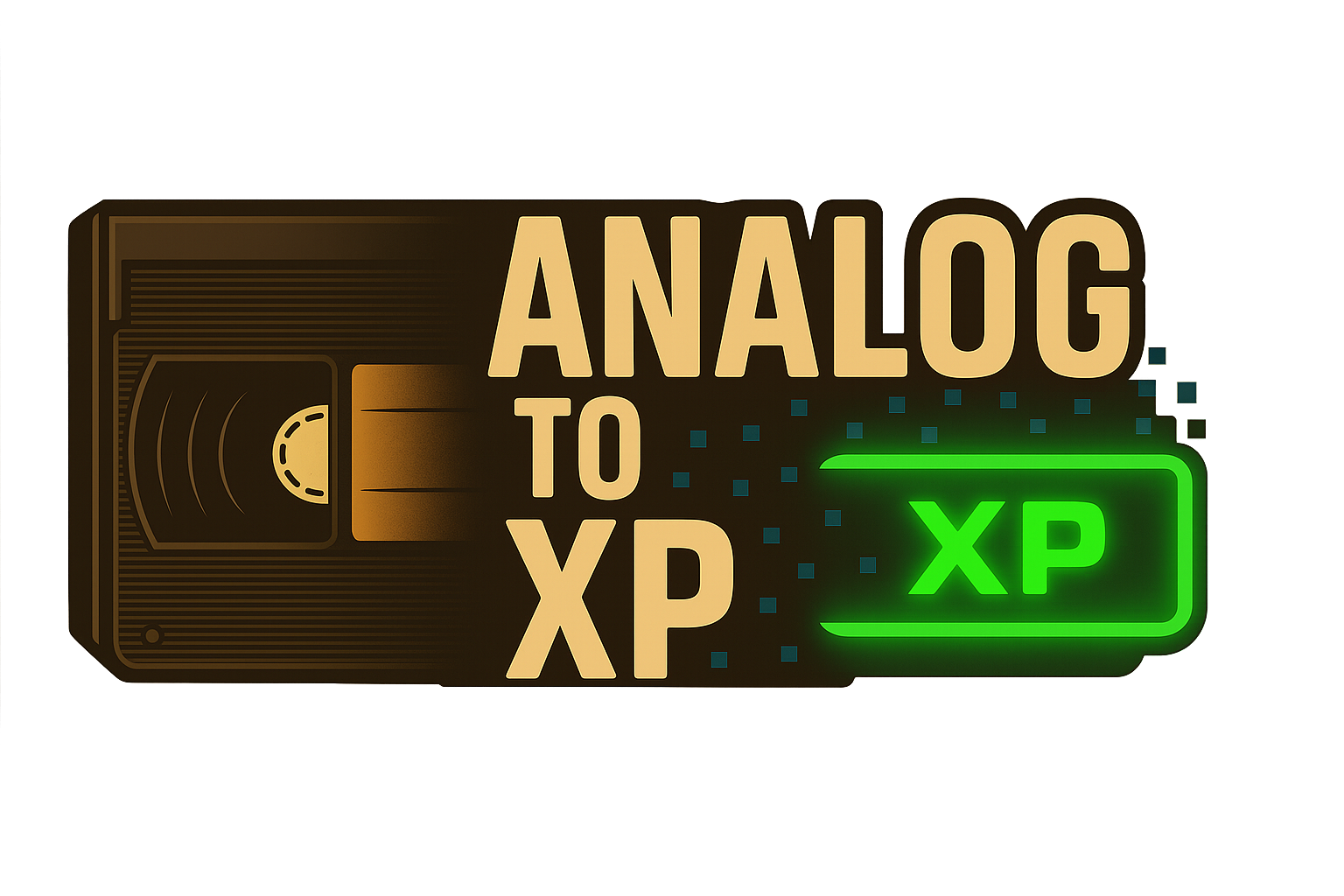 Analog to XP Logo